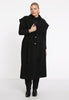 Coat with pearls - black  - #5