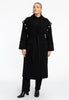 Coat with pearls - black  - #2