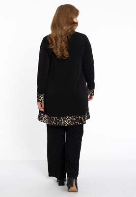 Tunic leo collar - black  - #3