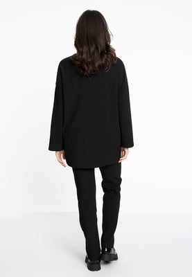 Pullover wide RIB - black  - #3