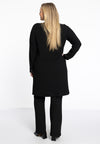 Trousers bootleg RIB - black