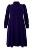 Dress puff sleeve DOLCE - purple  - #4