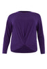 Tunic knotted bottom DOLCE - purple  - #4