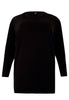 Tunic straight PLISSE - black  - #3