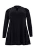 Tunic V neck DOLCE - black  - #4