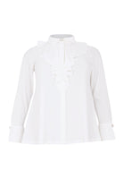 Blouse volant DOLCE - ecru - #4