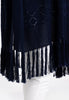 Poncho KNIT - blue