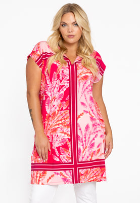 Tunic sleeveless SCARF - pink - #1