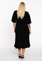 Dress ruffled DOLCE - black  - #3