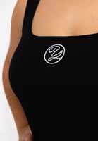 Tank logo rib LOUNGE - black  - #4