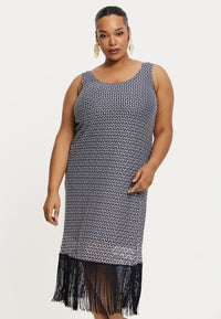 Dress fringes RODI - blue - #1