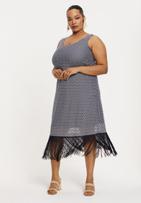 Dress fringes RODI - blue - #2