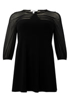 Tunic A-line DOLCE HANNELORE - black  - #3