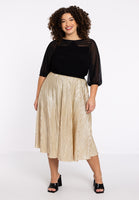 Skirt plisse HANNELORE - gold - #1