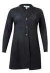 Long blazer DENIM DOLCE - black - #4
