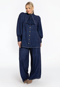 Marlene trousers DENIM DOLCE - blue - #3