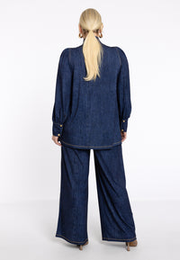 Marlene trousers DENIM DOLCE - blue - #2