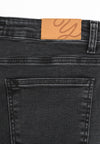 Jeans wide leg 5-pockets - black - #4