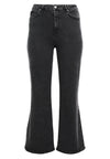Jeans wide leg 5-pockets - black - #3