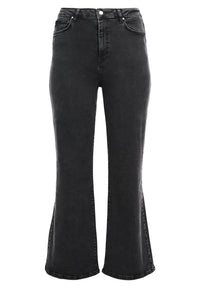 Jeans wide leg 5-pockets - black - #3
