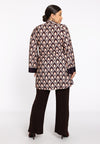 Tunic wide bottom GOCCIA - purple 