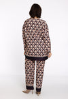 Tunic square GOCCIA - purple 