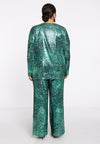 Trousers MOIRA - green 