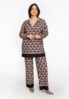 Trousers GOCCIA - purple 