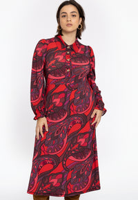 Dress GLORIA - red - #1