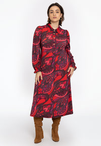 Dress GLORIA - red - #1
