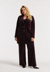Blazer VELVET - dark red