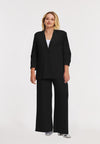 Blazer pleated sleeve DOLCE - black