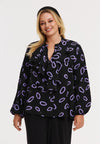 Blouse LOOPS - black