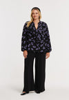 Blouse LOOPS - black