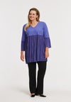 Tunic wide bottom ROMBO - light purple