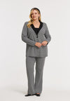 Blazer loose CHECK - black - #2