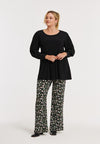 Trousers bootleg GAROFANI - black - #2