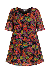 Tunic wide bottom LOTUS - multi - #4