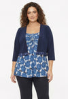 Shrug loose UNI DOLCE - blue