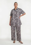 Blouse short AQUABEL - grey 