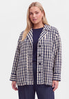 Jacket checky - Blue