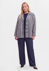 Jacket checky - Blue