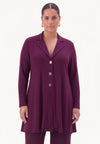 Blazer A-line UNI DOLCE - purple