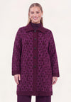 Cardigan anelli - purple