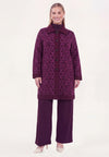 Cardigan anelli - purple