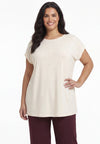 Top UNI DOLCE - ecru - #1