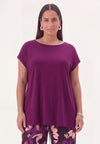 Top UNI DOLCE - purple 