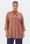 Tunic FISHBONE - mid brown