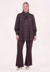 Tunic denim dolce brown - Brown
