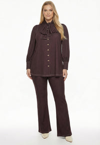 Tunic DENIM DOLCE BROWN - #3